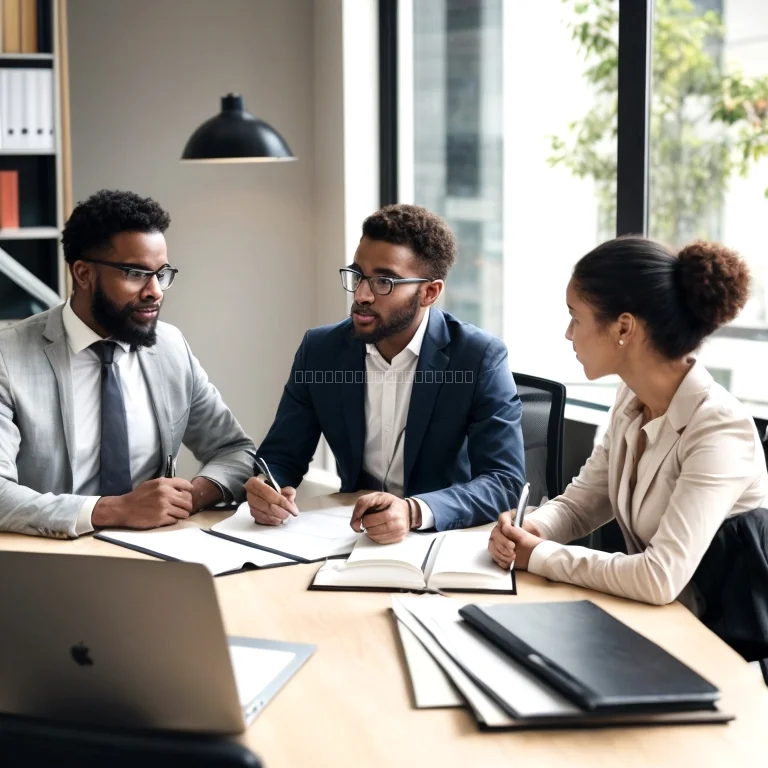 FounderLawWay team consulting with clients